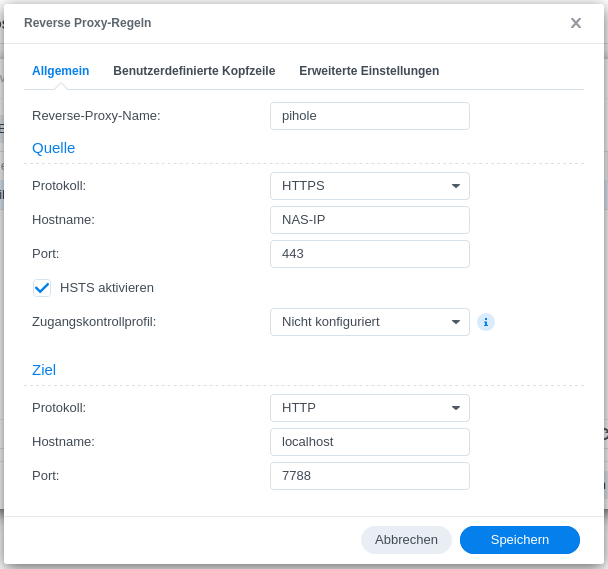 https Verschlüsselung über Reverse-Proxy