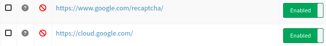 Blocken von Google reCAPTCHA mit Hilfe von Pi-hole